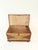 19th Century Folk Art Dome-Top Wallpaper Travel Chest, 1878 For Sale - Image 10 of 18