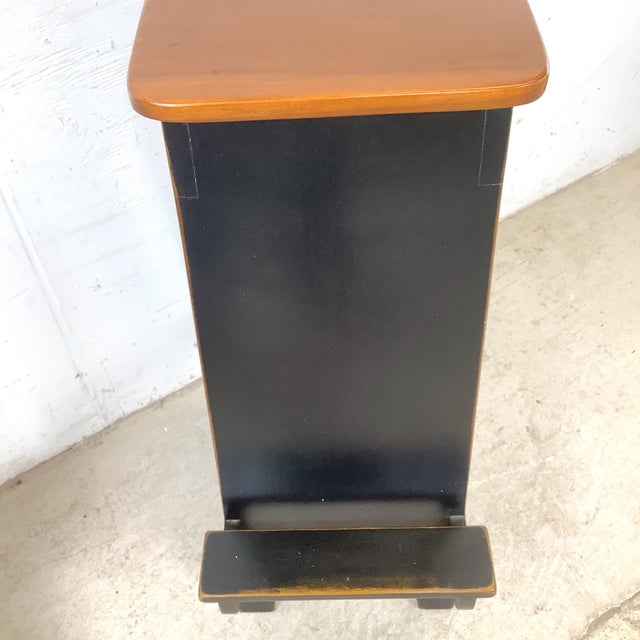 Pair of Contemporary Shaker Style Architectural Stools For Sale - Image 11 of 18