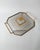 Mid-Century Octagonal Stainless Steel Tray with Brass Rim, 1970s For Sale - Image 10 of 12