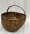 Early 20th Century Vintage Early 1900s Handcrafted Buttocks Style Gathering Basket For Sale - Image 5 of 12