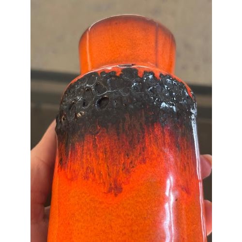 Ceramic Vases in Fat Lava from Kreutz Keramik, Set of 2 For Sale - Image 7 of 11