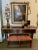 19th century impressive ornate antique French gold gilt altar lamp (Seven branch). Features harvest motifs (Wheat and...