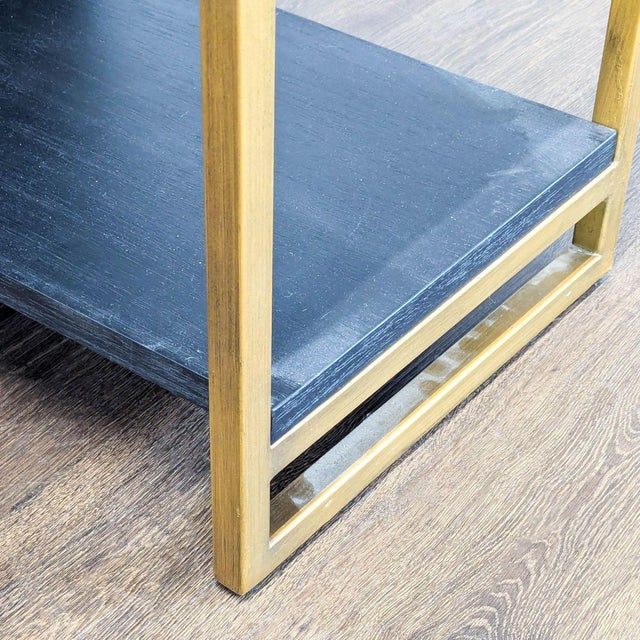 Crate & Barrel Three Tier Tv Stand For Sale In San Francisco - Image 6 of 8