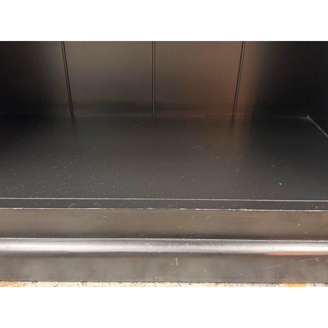 Black Ballard Designs Tuscan Flush Center Bookcases, Pair For Sale - Image 8 of 12