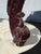 Pair of Vintage Victorian Style Two Tier Marble Top Side Tables ~ Accent Tables For Sale - Image 16 of 17