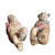 1960s Antique Chinese Wood Carved Karako Boy Girl Reclining Melon Child Buddha Sculpture For Sale - Image 5 of 8
