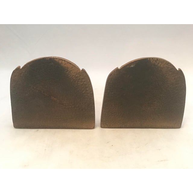 Art Deco Gilt Bronze "End Of The Trail" Bookends, c. 1930s For Sale - Image 6 of 10