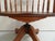 Antique Oak Rotating Desk Armchair, 1890s For Sale - Image 4 of 12