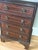 Art Deco Style Inlaid Wood 4-Drawer Small Chest / Nightstand For Sale - Image 6 of 6