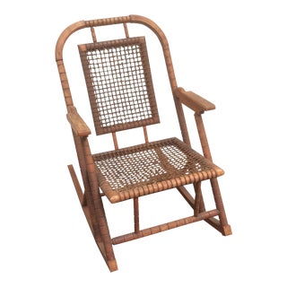 Hunzinger Rocking Chair Original Condition For Sale