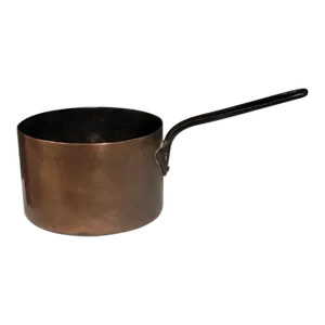 Large Antique American Copper and Wrought Iron Pot