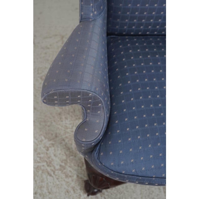 Pair Kindel Philadelphia Clawfoot Wing Back Chairs For Sale In Philadelphia - Image 6 of 18