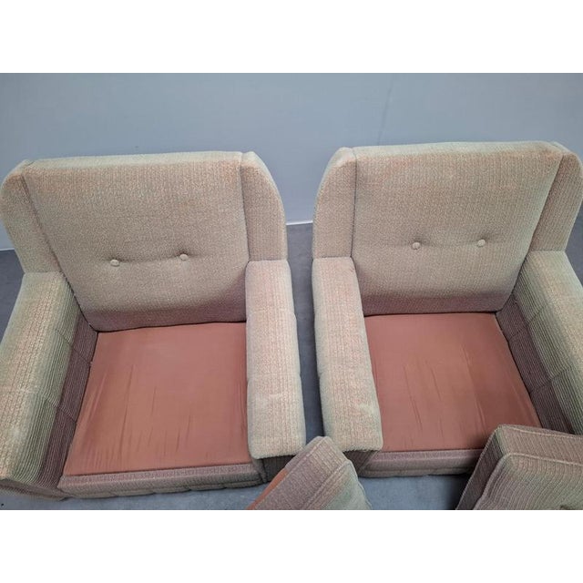 Mid-Century Modern Wiberg Lounge Armchairs by Up Závody Rousínov, 1980, Set of 2 For Sale - Image 6 of 18