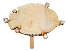 Example of Light Yellow Rings