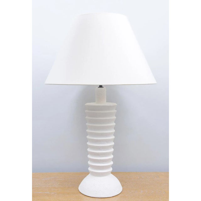 Bespoke Plaster Luc Lamps - a Pair For Sale - Image 9 of 10