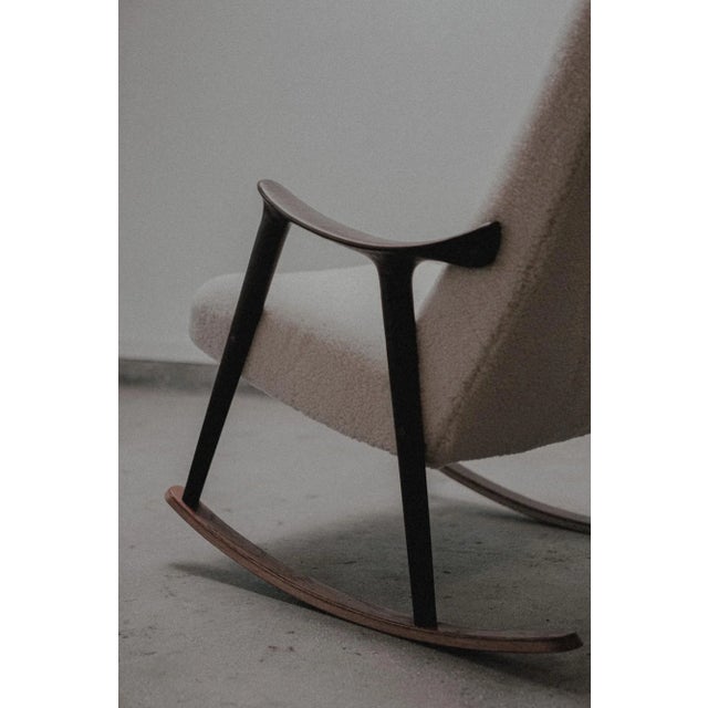 Mid 20th Century Mid Century Sculptural Teak Rocker by Ingmar Relling for Westnova For Sale - Image 5 of 6