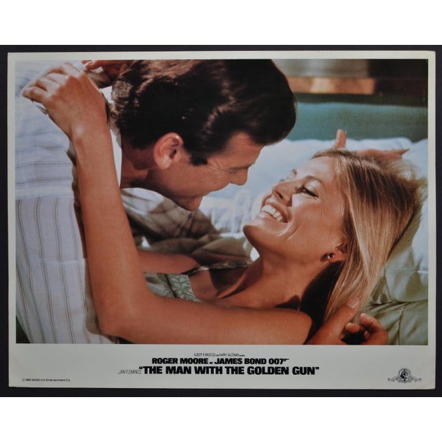 Original UK Lobby Card of Guy Hamilton´s movie ''James Bond 007 - The man with the golden gun'', UK 1974. Actors: Roger...