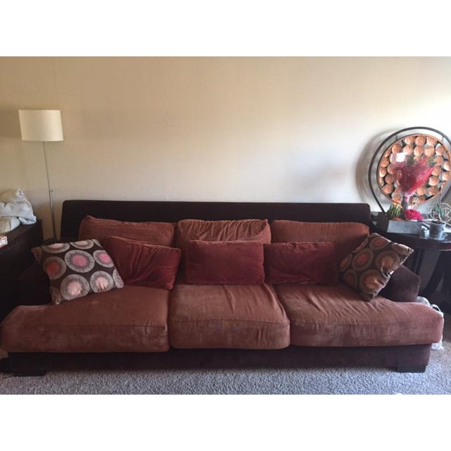 Nathan Anthony Velvet Sofa Chairish