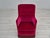 Wood Vintage Danish Easy Chair in Velour, 1960s For Sale - Image 7 of 18