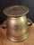 18th C Antique Solid Brass Mortar Pestle Set Heavy 15lb Judaica Apothecary For Sale - Image 10 of 17