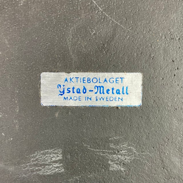 1960s Cast Iron Wall Relief by Ulla Fogelklou Skogh for Ystad Metall, Sweden, 1960s For Sale - Image 5 of 6