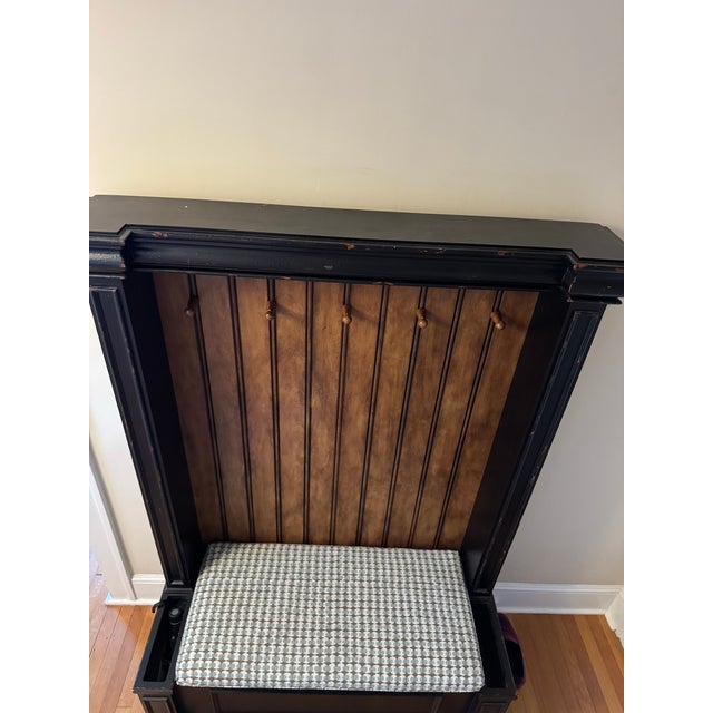 Pierre Deux French Country Hall Tree / Storage Bench | Chairish