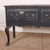 18th C painted cabriole leg dresser base with original brass handles. 1780 Dimensions:W: 185cm (72.8")H: 79cm (31.1")D:...