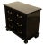 Wood Antique Early 19th C Regency Ebonized Japanned Lacquered Pine Chest Drawers 1820 For Sale - Image 7 of 12