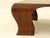 Vintage Coffee Table in Iroko by Marc Van Rampelberg, 1980s For Sale - Image 3 of 18