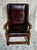 Early Victorian Oak and Leather Library Armchair, 1840 For Sale - Image 11 of 12