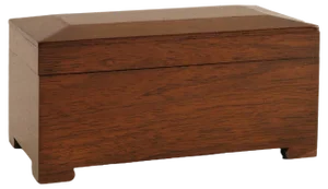 Vintage Trunk in Mahogany by Tommaso Barbi, 1960s