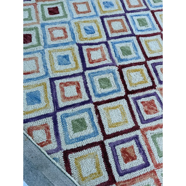 7ft 11in × 9ft 11in Nourison Vivid Ivory Area Rug For Sale - Image 9 of 10