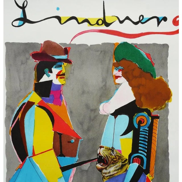 Richard Lindner Maeght exhibition, 1978 Lithographic poster for Lindner exhibition at Maeght Gallery from december 1977 to...