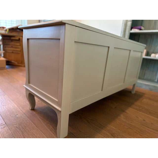 Light Gray Modern Classic Gray Dresser For Sale - Image 8 of 9