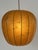 Tan Mid-Century Modern Cocoon Pendant Lamp, Sweden, 1960s For Sale - Image 8 of 18