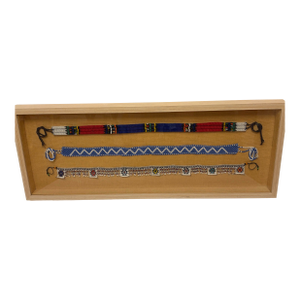 Vintage Native American Ceremonnial Attire in a Shadow Box