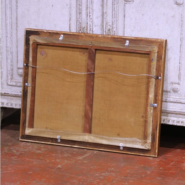 Early 20th Century French Cardinal Genre Interior Painting Signed R. Fricheville For Sale - Image 11 of 11