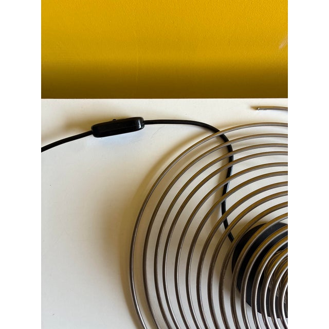 1970s Spring Table Lamp by Angelo Mangiarotti for Candle, 1970s For Sale - Image 5 of 10