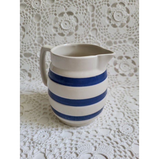 1950s 1950s Staffordshire Ironstone Chef Ware Milk Jug or Pitcher For Sale - Image 5 of 9