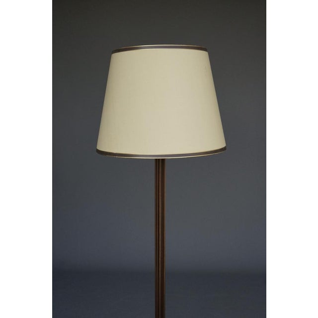 French Bronze Floor Lamp, 1970s For Sale - Image 9 of 14