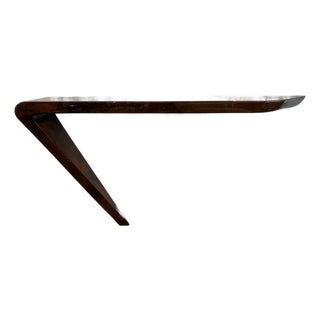 1980s Lacquered Goatskin Console Table Designed by Enrique Garcel For Sale