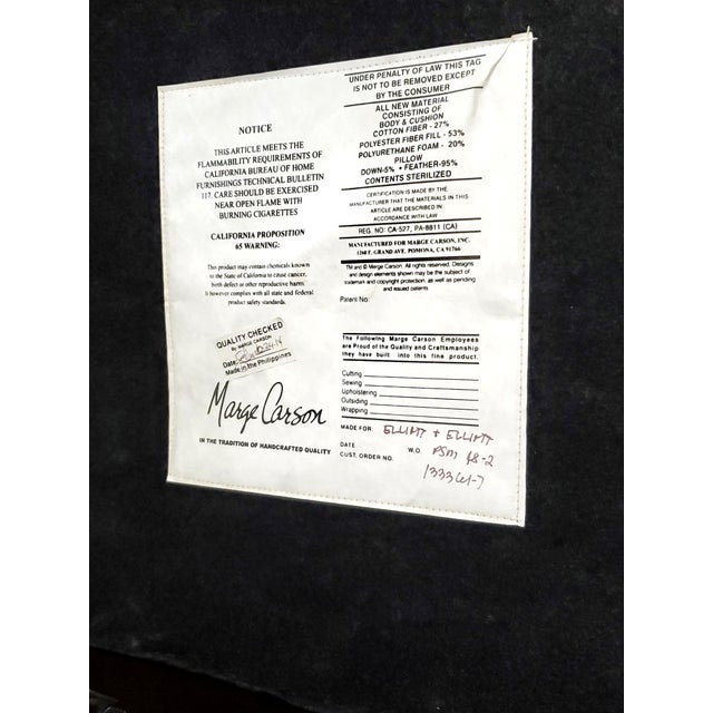 Ottoman by Marge Carson For Sale - Image 11 of 12