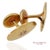 Vintage 14k 585 Solid Yellow Gold Old Cut Natural Diamond Cufflinks, A Pair For Sale - Image 11 of 12