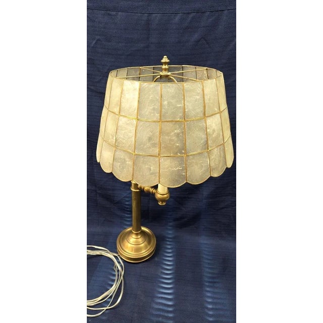 This lamp is in fantastic condition and ready to be displayed! Dimensions: 30” Tall x 15.5” Diameter (lamp shade) x 6.5”...