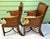 Palm Beach Regency Rattan Accent Armchairs With Woven Backs – Pair For Sale - Image 4 of 10