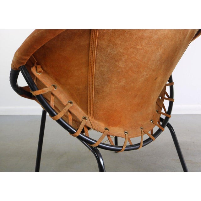 1960s Vintage Lusch Erzeugnis Circle "Balloon" Armchairs- A Pair For Sale In Orlando - Image 6 of 7