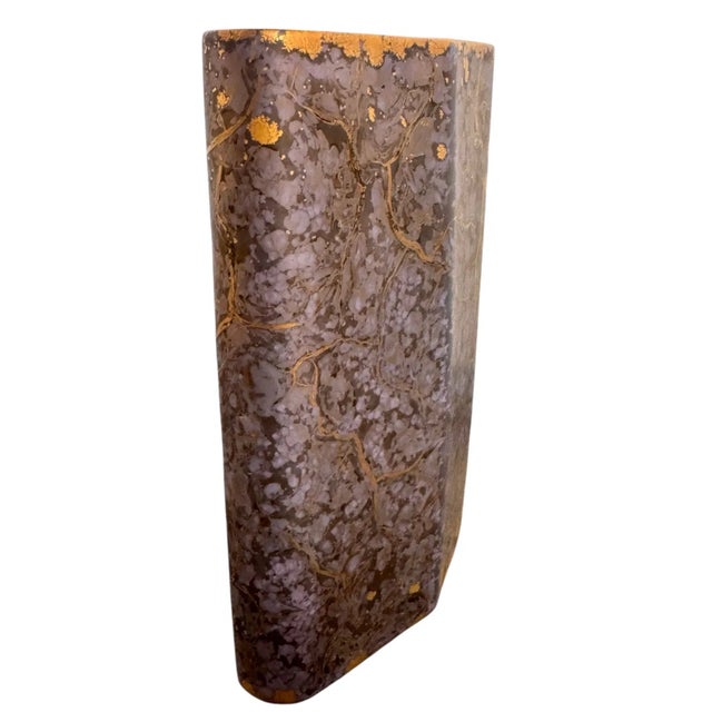 1980s Helmut Dresler's "Goldfeuer": Rosenthal Porcelain Art Vase For Sale - Image 10 of 18