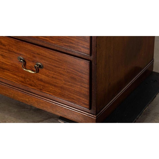 English Mahogany Linen Press, 1870s For Sale - Image 17 of 18