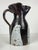Large Brutalist Toledo Ceramic Carafe, , 1950s For Sale - Image 4 of 6