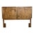 Rare Vintage Burl American of Martinsville MCM Post Modern Queen Headboard 1970s For Sale